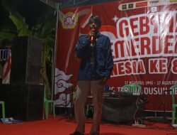 SEMARAK KEMERDEKAAN HUT RI KE-81,PEMUDA KARANG TARUNA RW. 01 DUSUN GORO NEGORO DERMO KOBARKAN SEMANGAT PEMUDA BERKARYA