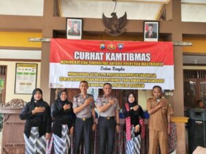 Curhat Kamtibmas di Desa Jambangan, Polresta Sidoarjo Ajak Warga Peduli Keamanan Lingkungan
