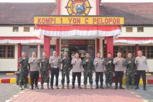 Kapolres Kediri Kunjungi Brimob Kompi 1 C, Perkuat Koordinasi Hadapi Dinamika Kamtibmas