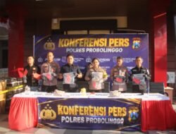 Polres Probolinggo Ungkap Kejahatan Jalanan dan Peredaran Miras Lintas Daerah, Amankan Sejumlah Tersangka