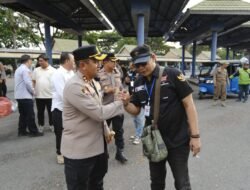 Hadir di Doa Bersama GARDA, Kapolres Kediri Ajak Ojol Perkuat Persatuan Bangsa